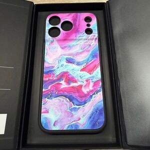 dbrand Grip Case Matte Black iPhone 17 Pro Max Pink Skin